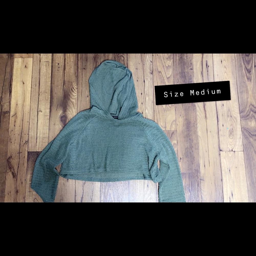 Hoodie Crop Top